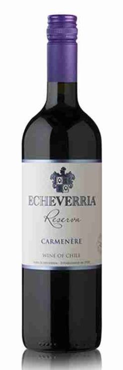 Carmenère, Reserva Curico Valley, Viña Echeverría, red wine