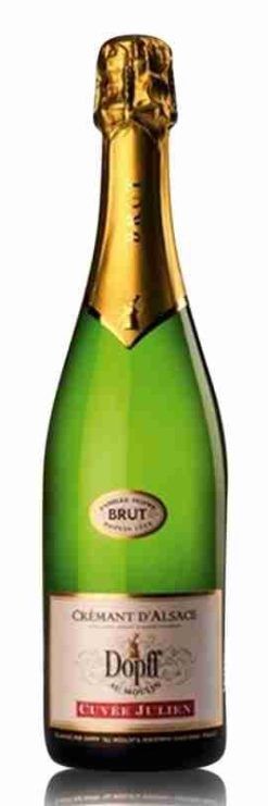 Crémant d'Alsace , Cuvée Julien Brut , Dopff au Moulin , sparkling wine