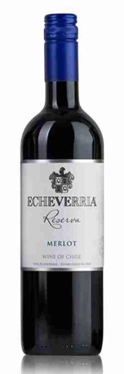 Merlot, Reserva Curico Valley, Viña Echeverría, red wine