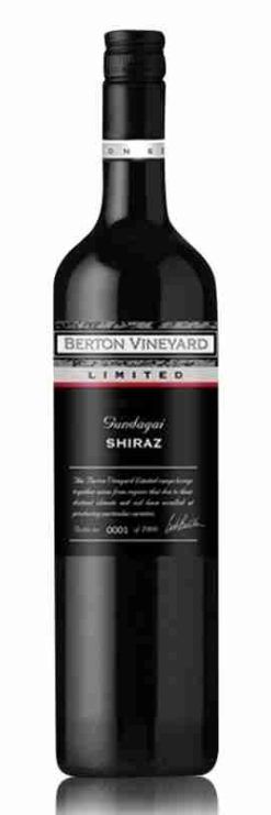 Shiraz Gundagai, Berton Vineyard, red wine