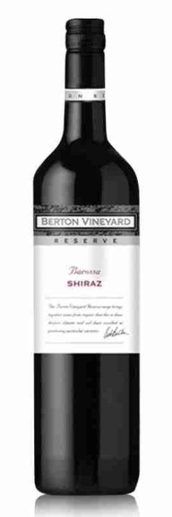 Shiraz Reserve, Berton Vineyard, red wine