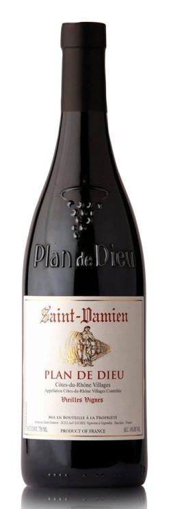 cotes-du-rhone-villages-plan-de-dieu-vieilles-vignes-domaine-saint-damien-shrlved-wine