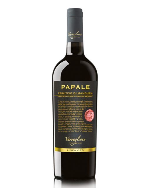 primitivo-di-manduria-papale-oro-varvaglione-shelved-wine