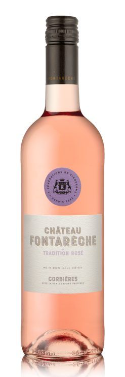 tradition-rose-corbieres-chateau- fontareche-shelved-wine