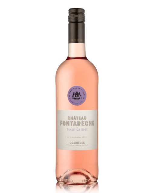 tradition-rose-corbieres-chateau- fontareche-shelved-wine