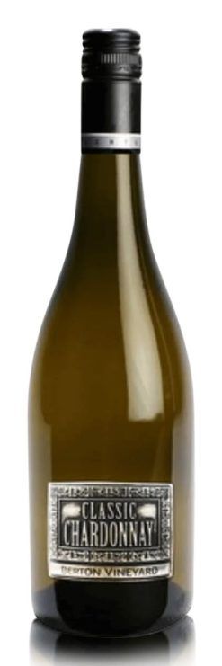 classic-chardonnay-metal-label-berton-vineyard-shelved-wine